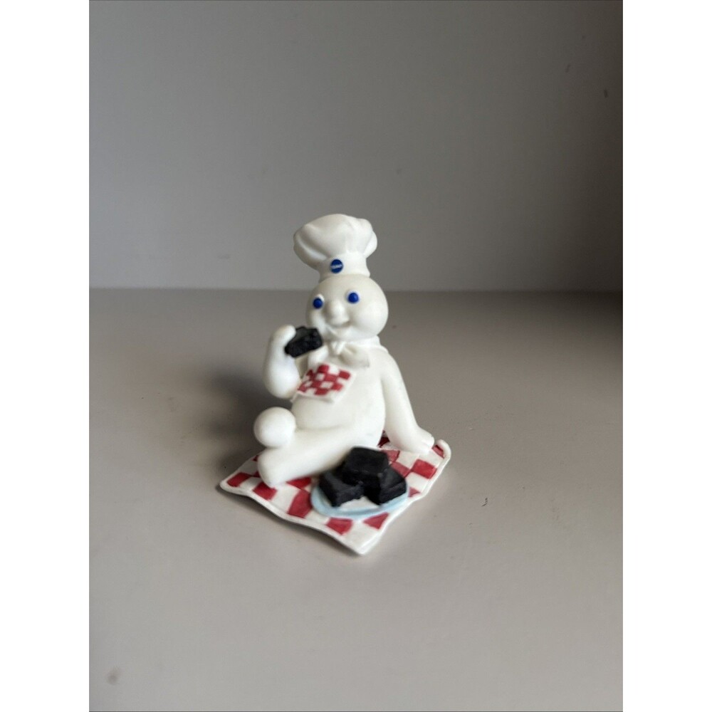 VTG Pillsbury DoughBoy "MAY" Calendar Perpetual Figurine The Danbury Mint 1997
